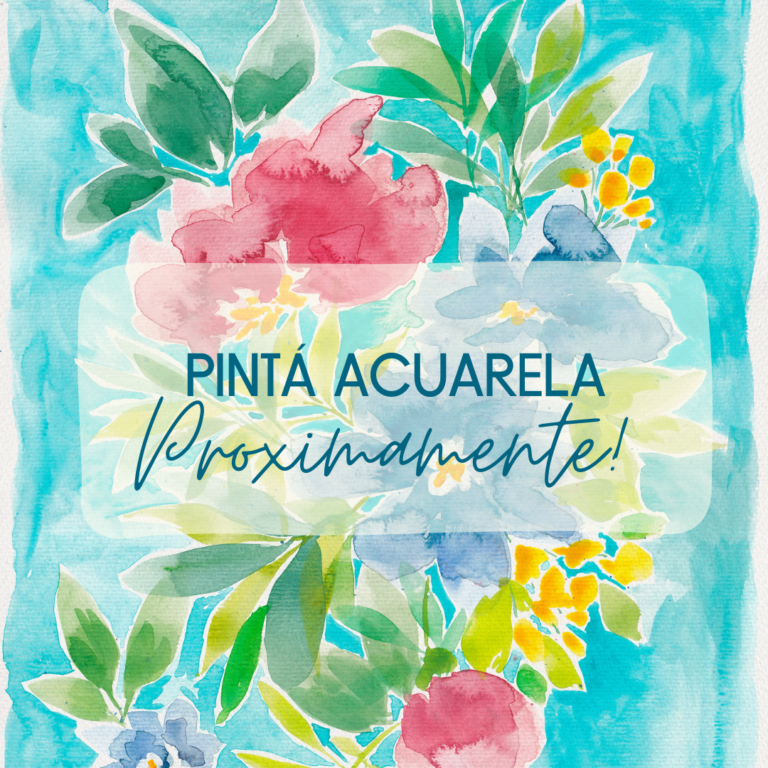 Pintá acuarela en papel! – Proximamente!