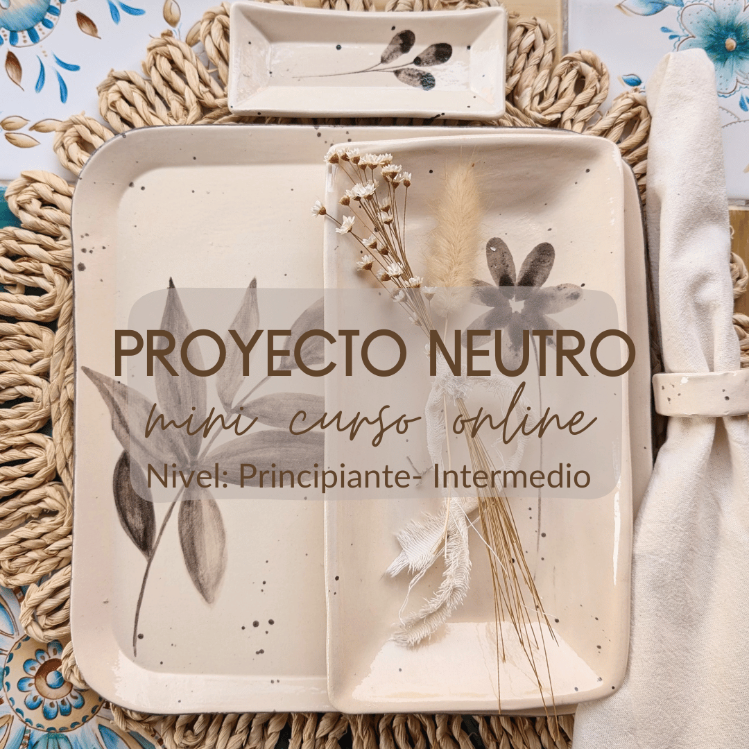 Proyecto Neutro en cerámica – Mini curso online