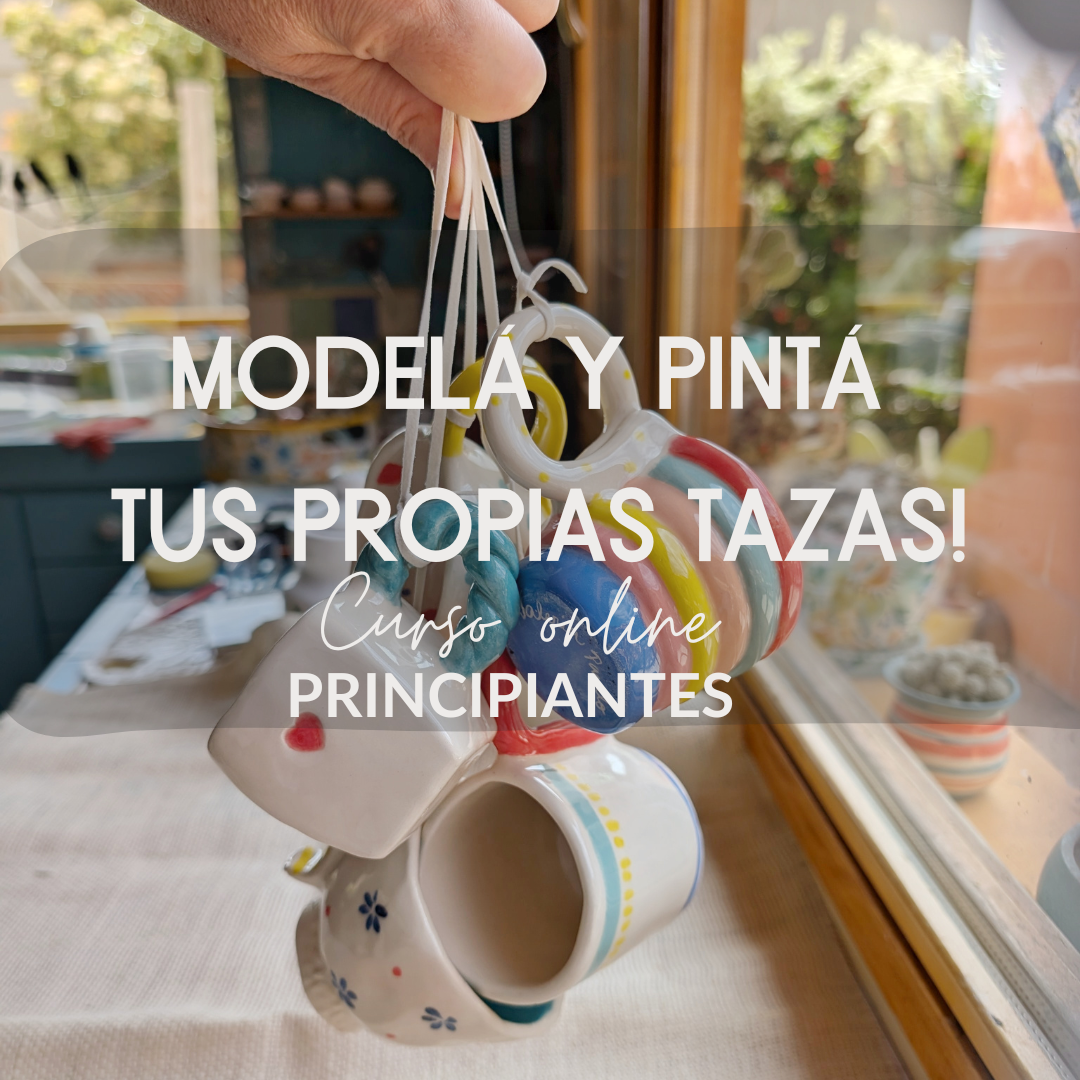 MODELÁ y PINTÁ TUS PRIMERAS TAZAS EN CERÁMICA!