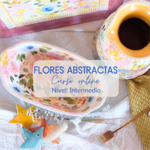 FLORES ABSTRACTAS EN CERÁMICA - Curso Online